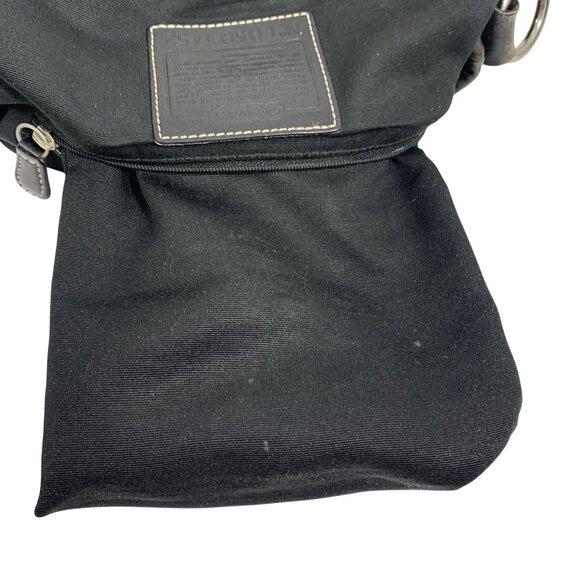 Y2K COACH 1452 Soho Black Leather Convertible Buckle Crossbody Shoulder Bag - Picture 14 of 16